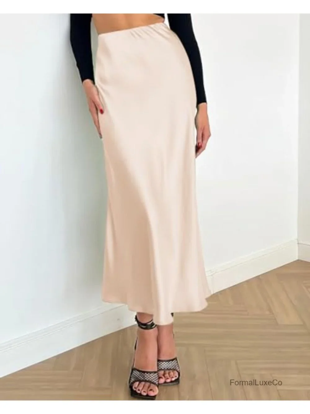 N/A flowy satin